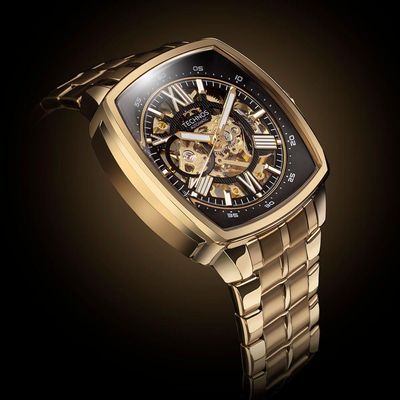 Relógio Technos Masculino Automático Dourado - G3265ai-1p G3265ai-1p