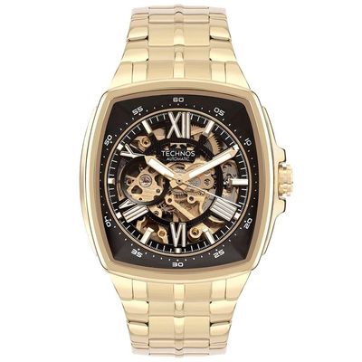 Relógio Technos Masculino Automático Dourado - G3265ai-1p G3265ai-1p