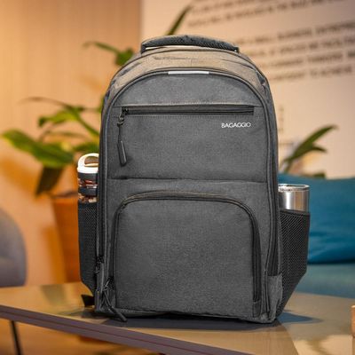 Mochila Masculina para Notebook México Cinza U / Cinza