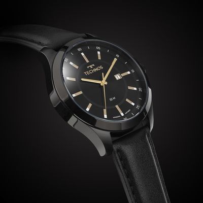 Relógio Technos Masculino Steel Preto - 2115nax-0p 2115nax-0p