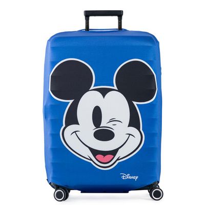 Capa de Mala Mickey Big Face Média Azul M / Azul