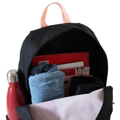 Mochila Escolar Feminina Princesas Colors U / Lilas