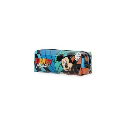 Estojo Escolar Masculino Mickey Azul U / Azul