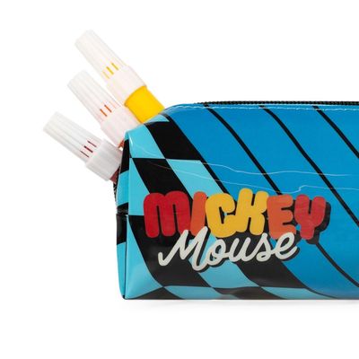 Estojo Escolar Masculino Mickey Azul U / Azul