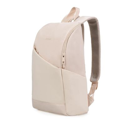 Mochila Feminina Executiva Para Notebook Elegance Bege U / Bege