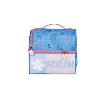 Lancheira Térmica Infantil Feminina Stitch Azul U / Azul