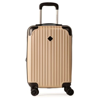 Mala de Bordo 10 Kg ABS 4 Rodas Turquia II Champagne P / Champagne