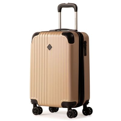 Mala de Bordo 10 Kg ABS 4 Rodas Turquia II Champagne P / Champagne