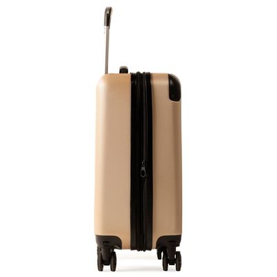 Mala de Bordo 10 Kg ABS 4 Rodas Turquia II Champagne P / Champagne