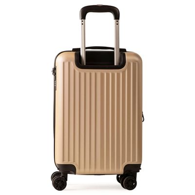 Mala de Bordo 10 Kg ABS 4 Rodas Turquia II Champagne P / Champagne