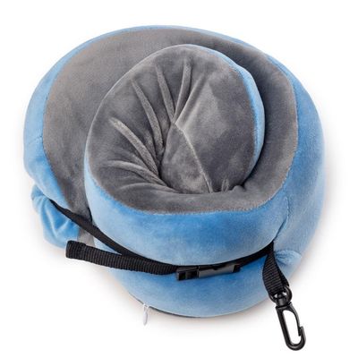 Almofada de Pescoço Compacta Flex Azul Claro U / Azul