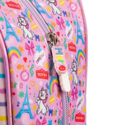 Mochila de Rodinha Infantil Feminina Gatinha Marie Rosa U / Rosa claro