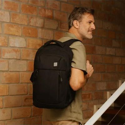 Mochila Masculina para Notebook Vision Preta U / Preto