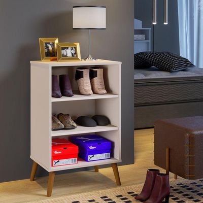 Organizador Armário Multiuso Cali Compacto E Funcional Off-white