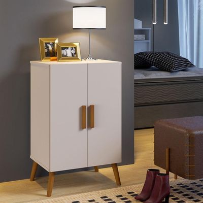 Organizador Armário Multiuso Cali Compacto E Funcional Off-white