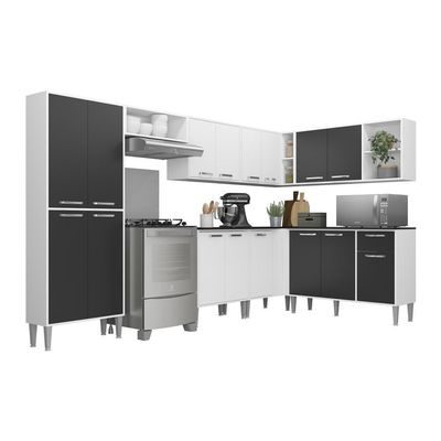 Cozinha Completa Xangai Soul Fg3163 Com Armário E Balcão