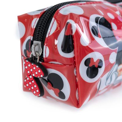 Estojo Escolar Feminino Disney Minnie Vermelho U / Vermelho