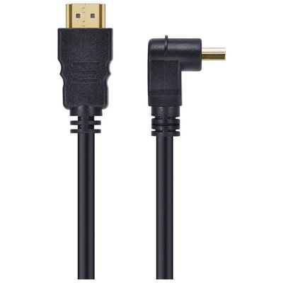 Cabo Hdmi 2.0 4k 1 Conector 90º 2 Metros H2090-2