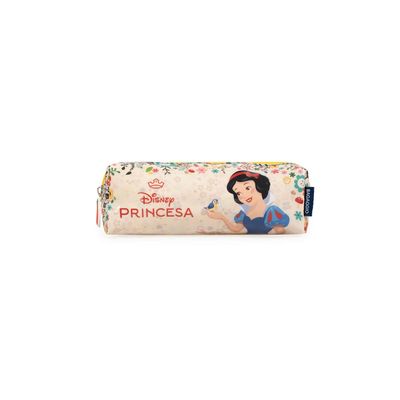Estojo Escolar Feminino Branca de Neve Rosa U / Rosa