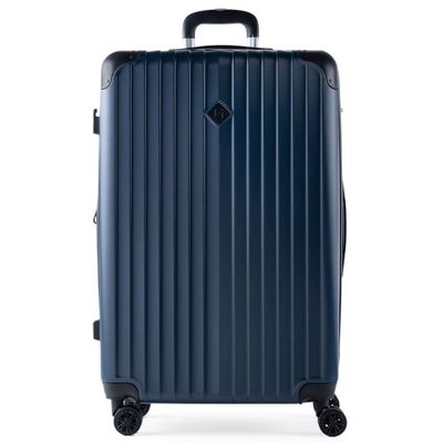 Mala de Viagem Grande 32Kg ABS 4 Rodas Turquia II Azul Marinho G / Azul escuro