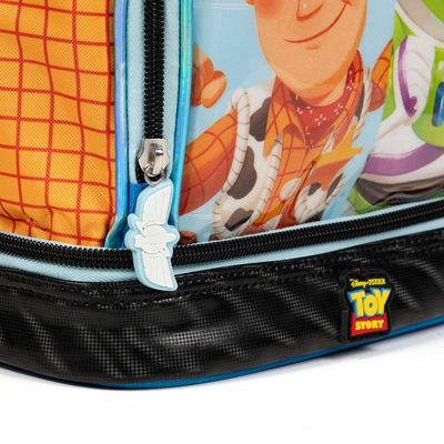 Lancheira Térmica Infantil Masculina Toy Story  Verde e Caramelo U / Verde