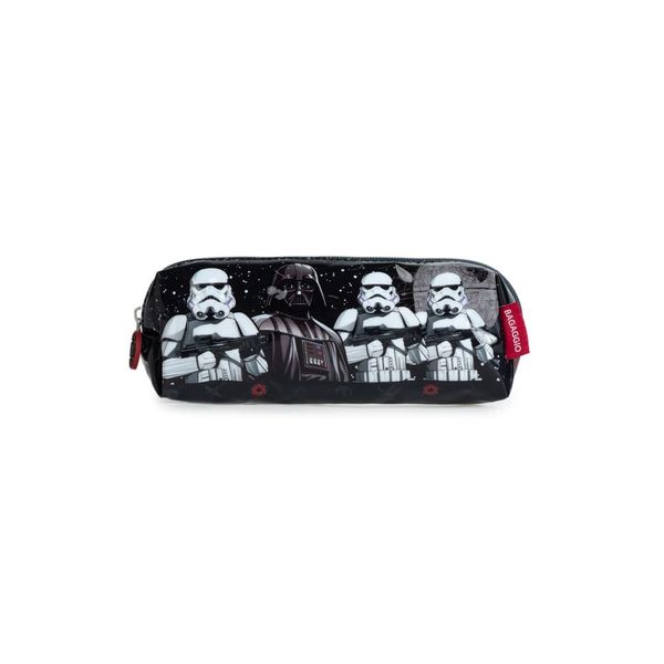 Estojo Escolar Infantil Masculino Star Wars Preto U / Preto