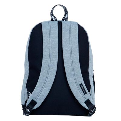 Mochila Infantil Feminina Moletom Like  Cinza U / Cinza