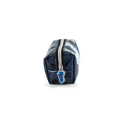 Estojo Escolar Masculino Futebol Azul U / Azul