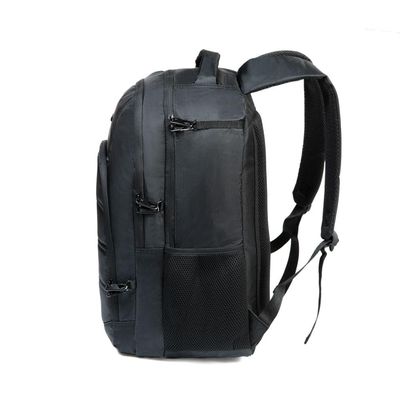 Mochila Masculina Executiva Para Notebook City Safe Preta U / Preto