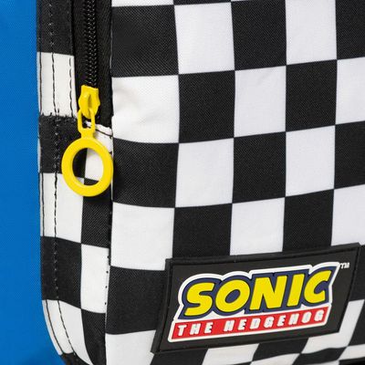 Mochila Escolar Masculina Infantil Sonic Azul U / Azul