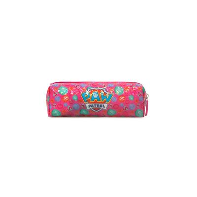 Estojo Escolar Feminino Patrulha Canina Skye e Equipe Rosa U / Rosa