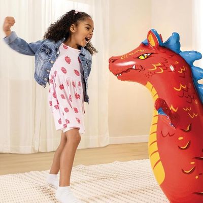 João Bobo Inflável Boneco Teimoso 3d - Intex Dragão
