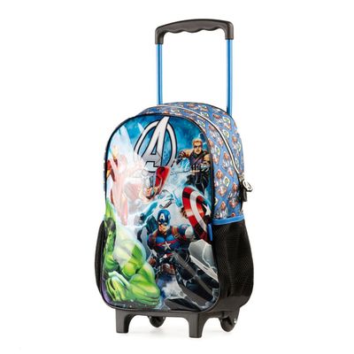 Mochila de Rodinha Vingadores Azul U / Azul