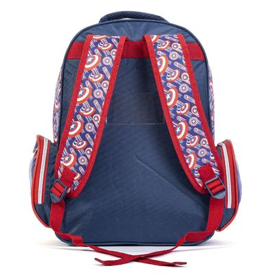 Mochila Infantil Masculina Marvel Capitao America Azul U / Azul
