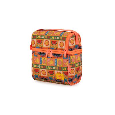 Lancheira Térmica Infantil Feminina Disney Stitch Tropical Rosa U / Rosa
