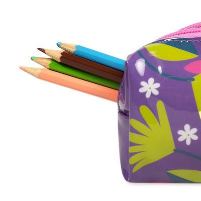 Estojo Escolar Feminino Médio Minnie Rosa U / Rosa