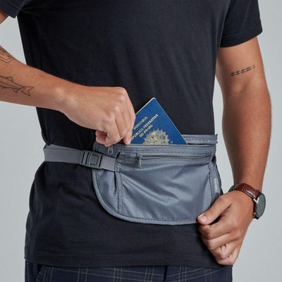 Porta Dólar Simples Cinza U / Cinza