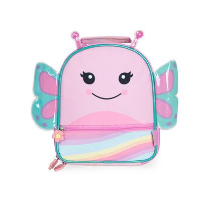 Lancheira Infantil Pets Borboleta U / Rosa