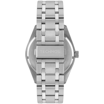 Relógio Technos Masculino Steel Prata - 2115msqs-1k 2115msqs-1k