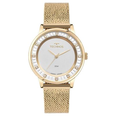 Relógio Technos Feminino Brilho Dourado - 2035mzc-1k 2035mzc-1k