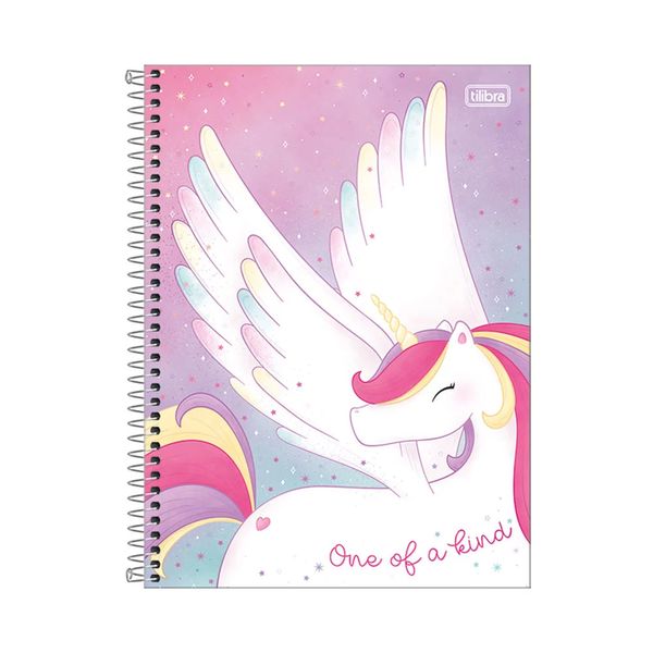 Caderno Universitário Tilibra Espiral Capa Dura Blink 10 Matérias Capas Diversas - Item Sortido