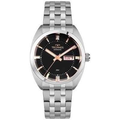 Relógio Technos Masculino Automatico Prata - 8205os/1p 8205os/1p
