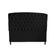 Kit De Quarto Cabeceira De Cama Box E Calçadeira Baú Dubai King 195 Cm Suede Preto Do Lar Móveis E Decoração