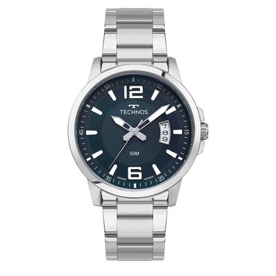 Relógio Technos Masculino Racer Basico Prata - 2315lar-1a 2315lar-1a