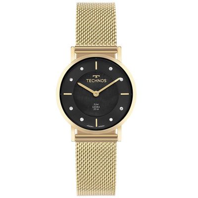 Relógio Technos Feminino Slim Dourado - 2025ltx-1p 2025ltx-1p