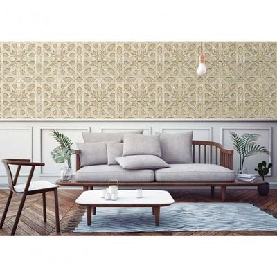 Papel De Parede Terra Gracia Carved Wood Desert Gold 831223 Terra Gracia 831223