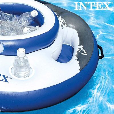 Bar Cooler Flutuante 15 Litros Intex 30 Latas 05 Porta Copos