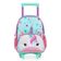 Mochila Infantil de Rodinhas Pets Unicórnio Verde Claro U / Verde claro