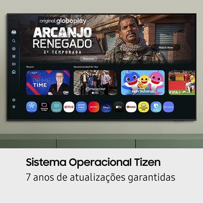Smart TV 65 Samsung Crystal Ultra HD 4K U8600F Preto / Bivolt