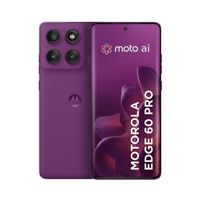 Smartphone Motorola Edge 60 Pro 5G Violeta 265GB, 12GB RAM + 12GB Ram Boost, Tela 6.7 Violeta